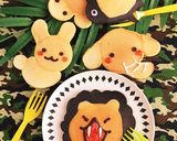 親子で作ろう☀ホットケーキ de ZOO作り方1写真