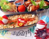 sunnybeachなキムチ炒飯 夏弁当作り方3写真