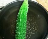 夏野菜ゴーヤのツナマヨキムチのチーズ焼き作り方1写真