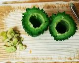 夏野菜ゴーヤのツナマヨキムチのチーズ焼き作り方3写真
