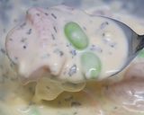 柔らかムネ肉★枝豆チーズ衣のサクサク揚げ作り方5写真