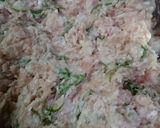 大葉たっぷり❗フワフワ鶏つくね❗❗作り方5写真
