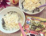 チーズが合う☆焙煎ごまわかめスープごはん作り方3写真
