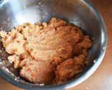 すりおろし人参入り煮込みハンバーグ作り方5写真