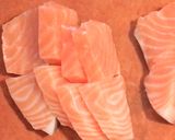 タイの薬膳料理サーモンスープのそうめん作り方2写真