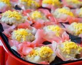 ひな祭りに✿花しゅうまい作り方16写真