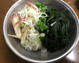 簡単！さっぱり薬味で鰻ざく！作り方3写真