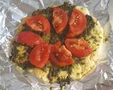 紫蘇ジェノバペーストPIZZA作り方4写真