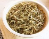 ザーサイのネギ鶏サラダ作り方1写真