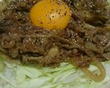 男子喜ぶ♪がっつり牛玉丼(´ω｀)作り方4写真