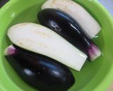 ネギみそあまダレのなすボート作り方1写真