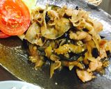ナスともち豚の生姜焼き♡１０分弁当作り方5写真