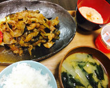 ナスともち豚の生姜焼き♡１０分弁当作り方6写真