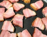ほくほくかぼちゃとしめじベーコン炒め作り方3写真