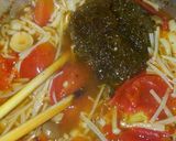 ランチに♪トマトともずくのきのこのスープ作り方6写真