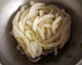 紫蘇ジェノベーゼうどん作り方2写真
