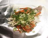 簡単 切って包むだけ 白身魚のホイル焼き作り方3写真