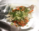 簡単 切って包むだけ 白身魚のホイル焼き作り方3写真