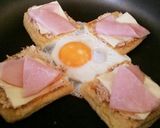糖質off朝食♪油揚げのオープンサンド♪作り方4写真