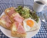糖質off朝食♪油揚げのオープンサンド♪作り方5写真