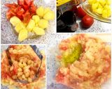 米粉入り♡夏野菜のご馳走フォカッチャ♪作り方1写真