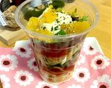 トマト&バジルとチーズソースの冷製パスタ作り方7写真