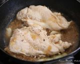 しっとり鶏むね肉のオニオンソース作り方4写真