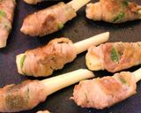 酒つまに☆エシャレットの大葉肉巻き作り方7写真
