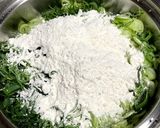 疲労回復♡ネギと山芋のお好み焼き作り方3写真