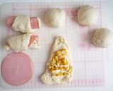 ハムマヨコーンパン作り方3写真