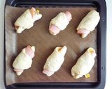 ハムマヨコーンパン作り方4写真
