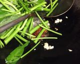 定番！空芯菜のオイスター炒め作り方1写真