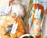 ラッピングパンのお弁当 簡単夏弁当作り方1写真