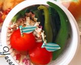 ラッピングパンのお弁当 簡単夏弁当作り方3写真