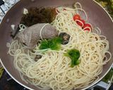 海水パスタ(血管ダイエット1135)作り方1写真