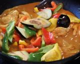 鶏胸肉で❀　夏野菜たっぷりサマーカレー❀作り方5写真