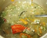 ワタリガニの濃厚白湯スープ作り方6写真