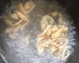 四葉きゅうりと鶏皮の梅肉和え作り方2写真
