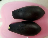 揚げ茄子の梅ソース作り方1写真