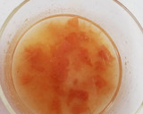 揚げ茄子の梅ソース作り方3写真