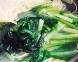 和!冷凍deしらすと小松菜パスタ作り方3写真