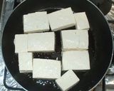 豆腐ステーキ♪簡単にんにく甘辛味作り方4写真