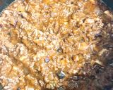 タコとひき肉のラグーソースパスタ作り方6写真