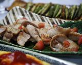 豚バラのコンフィで焼き肉風と焼きしゃぶ風作り方10写真