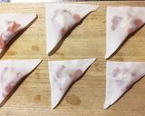 簡単！揚げない☆ピザ風春巻き作り方4写真