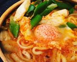 豚キムチ煮込みうどん作り方5写真