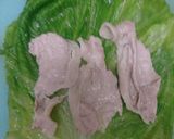 しんなりレタスでお肉のロール巻き作り方2写真