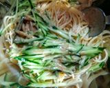 簡単♪カニカマとレモン醤油の冷製パスタ作り方9写真