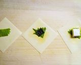 大葉とのりとチーズの揚げワンタン♪作り方2写真
