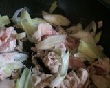 すき焼き♡たぬきうどん作り方2写真